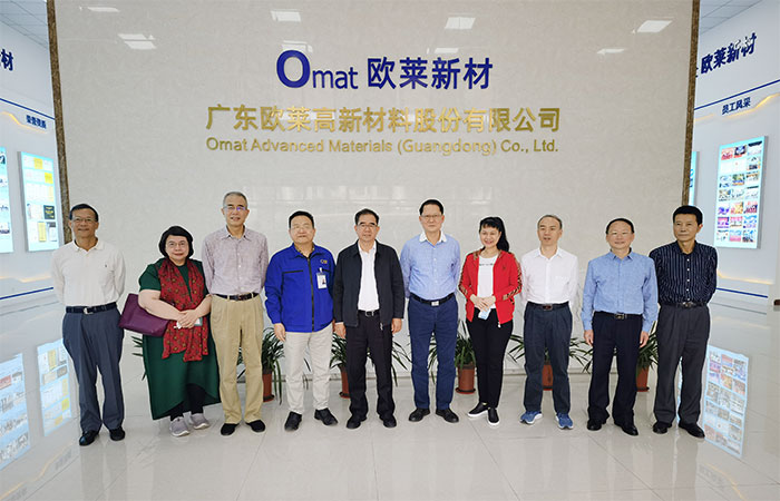广东省政协常委、经济委员会主任梁维东一行莅临欧莱新材调研